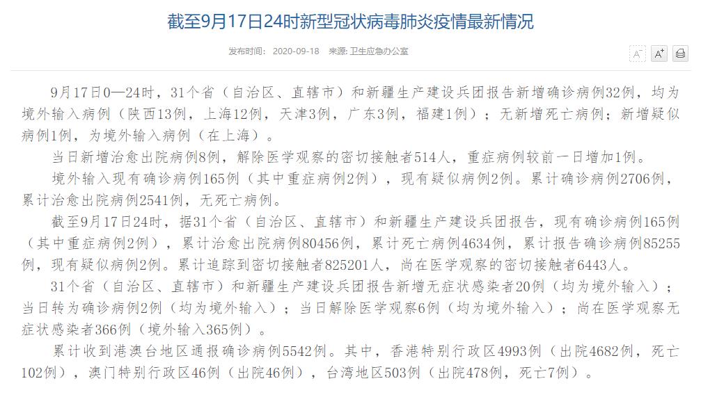 31省区市增24例病例〃31省区市增17例病例-第1张图片