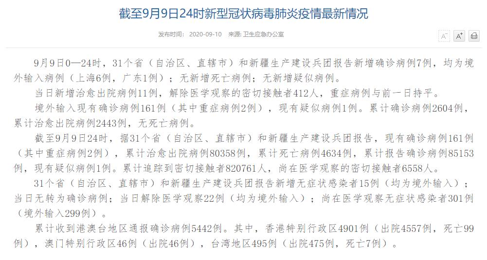 31省增无症状161例.31省新增2例无症状患者-第2张图片