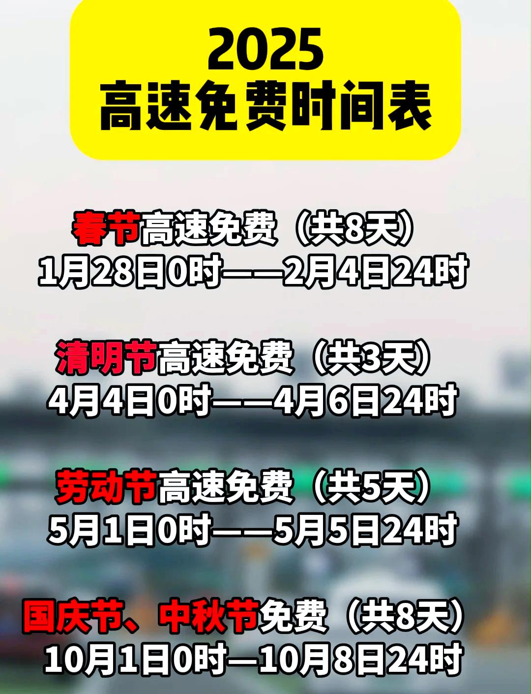 端午节高速免费吗2022年︰(端午节高速免费了吗)-第3张图片